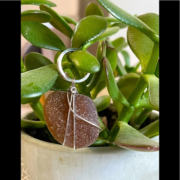 Seaglass Keychain - Picture 1 of 1